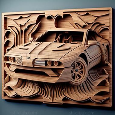 3D мадэль BMW M1 (STL)